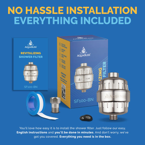 AquaBliss SF100-BN universal fit for most showers