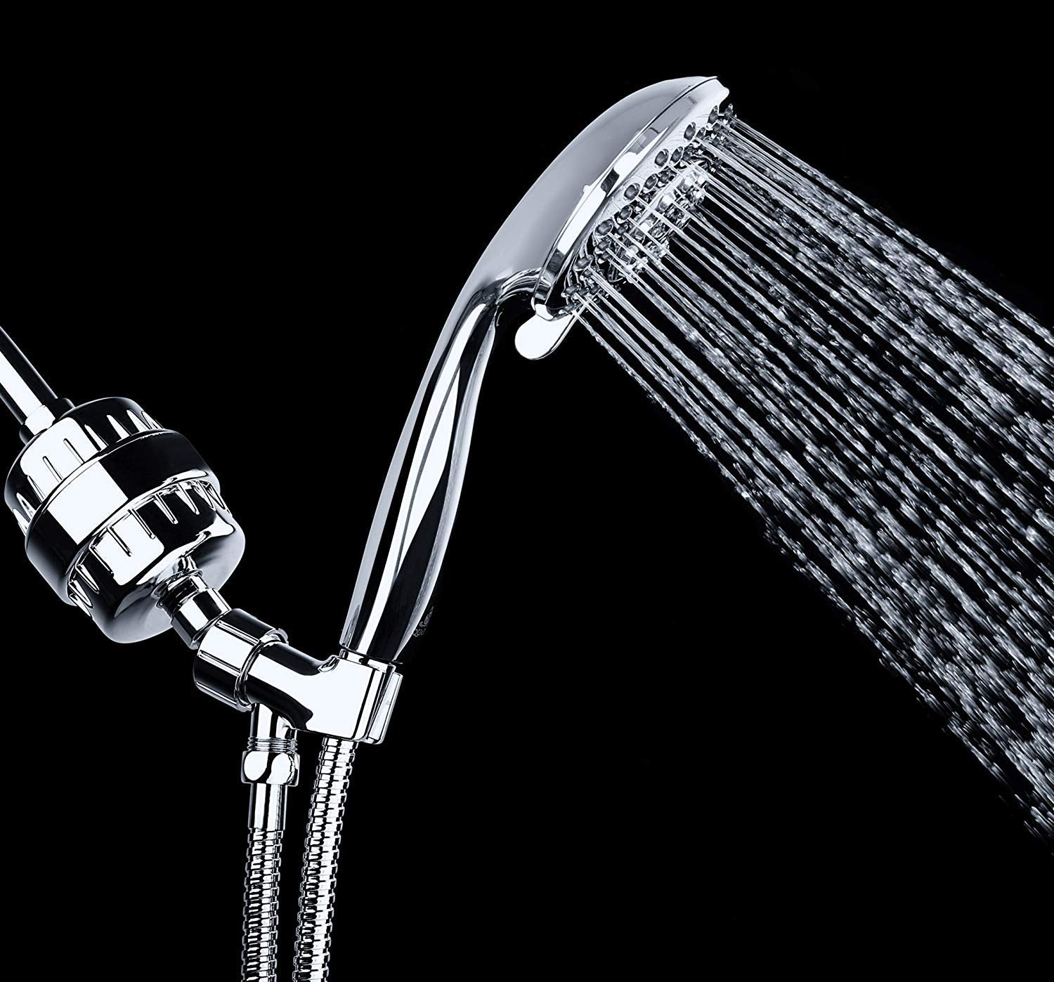 AquaBliss SF100 Chrome improving skin and hair feel after shower