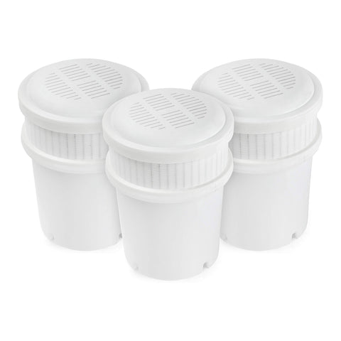 AquaBliss XL replacement filter cartridge pack provides long-lasting filtration.
