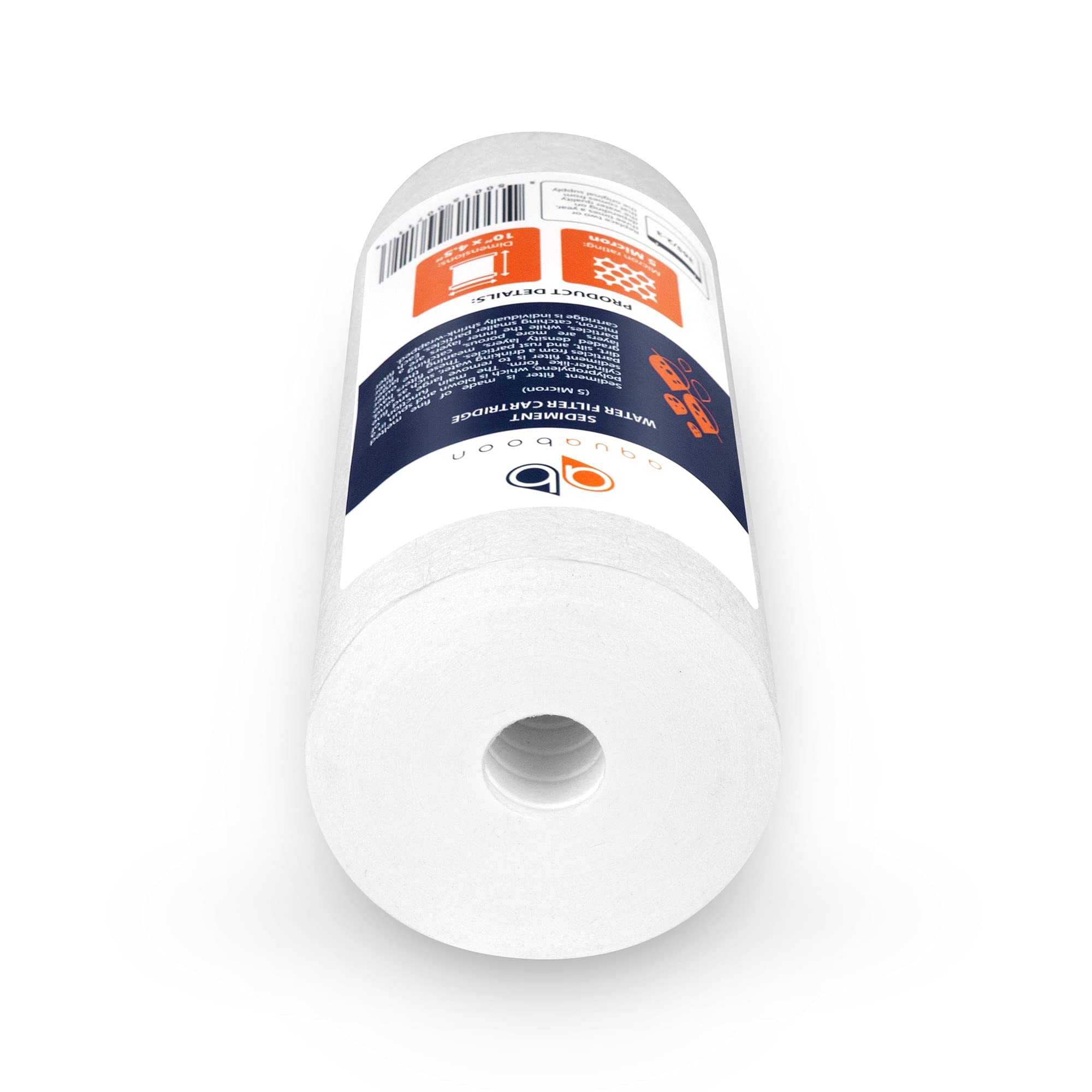 Protects plumbing and appliances with Aquaboon sediment filter in home.