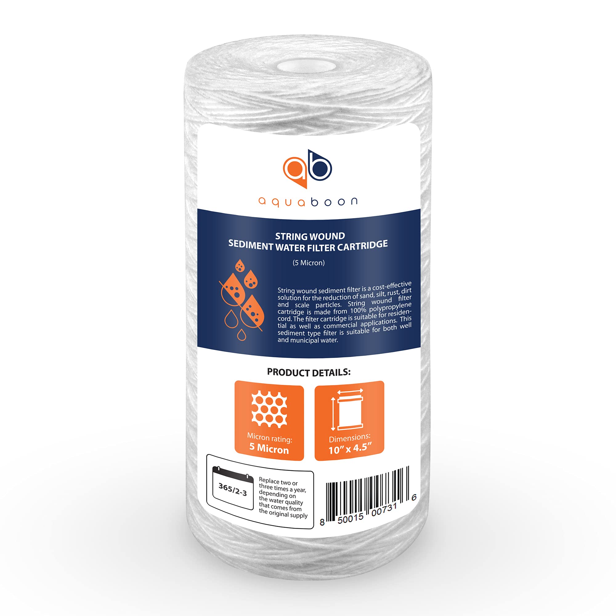 Four-pack sediment filters for multiple housings in a home system