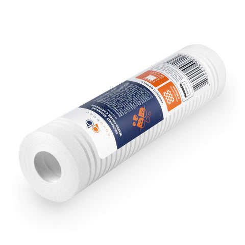 Aquaboon filter protecting plumbing and appliances from sediment buildup