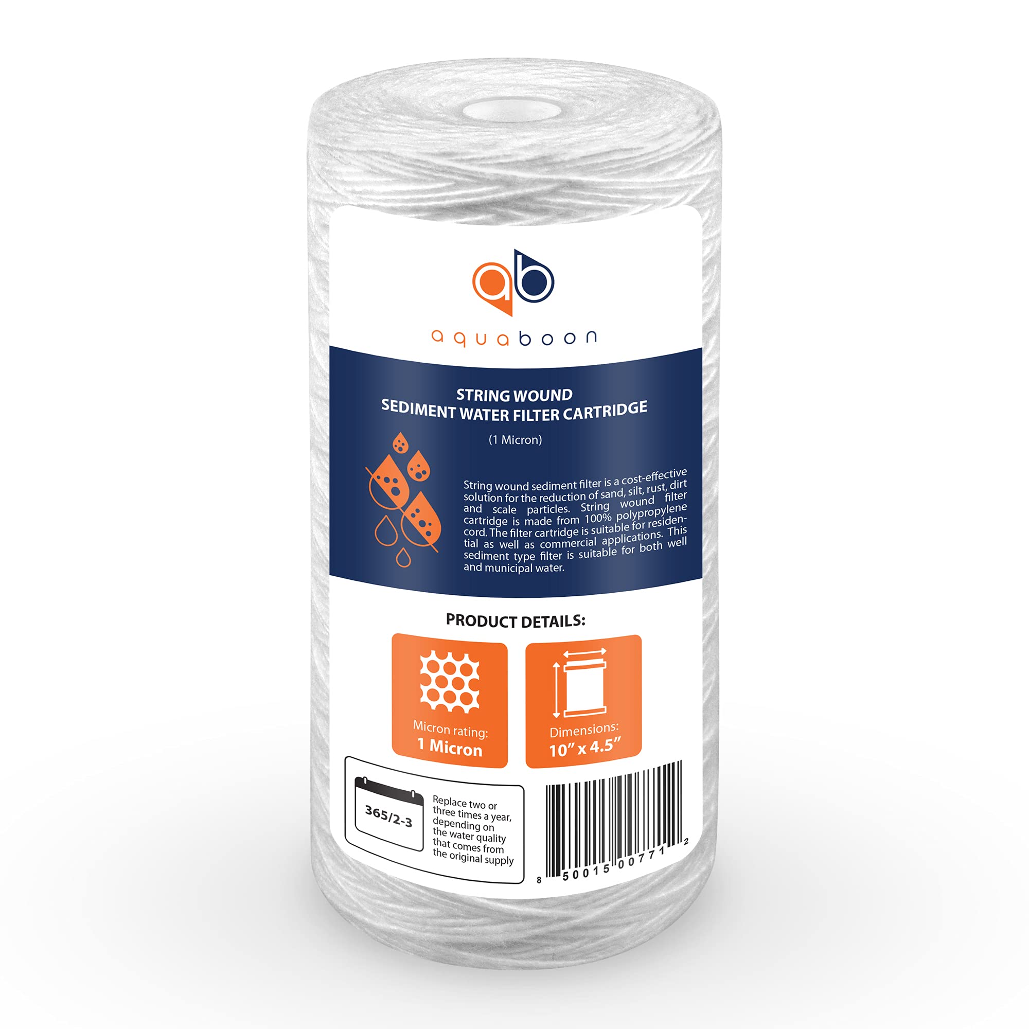 Aquaboon 10x4.5 whole-house filter compatible with WP5BB97P AP810.