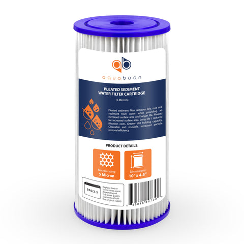 Well-water filtration helps reduce particulates while maintaining flow