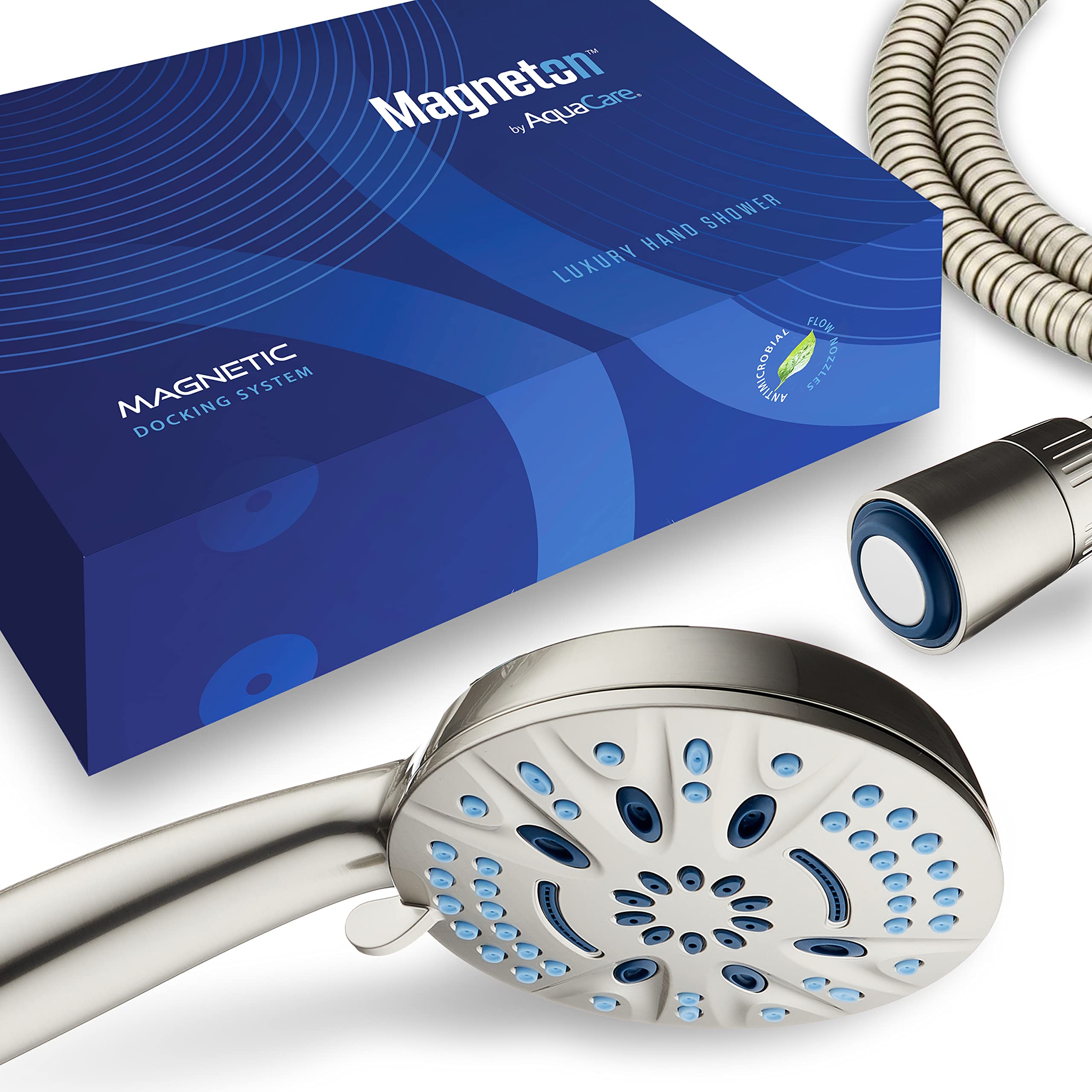 AquaCare Magneton easy installation with no-tools mounting and optional screws.