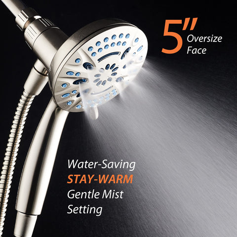 AquaCare Magneton hygienic jets promote clean water flow.