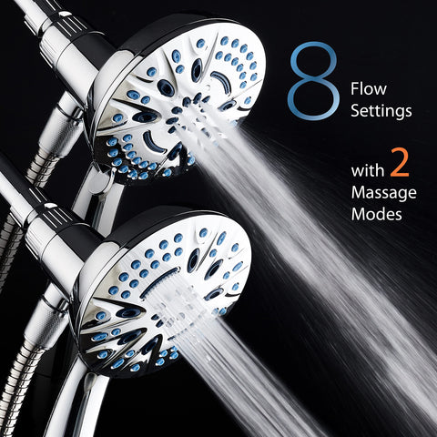 AquaCare Magneton dual magnetic brackets support overhead and close-use mounting.