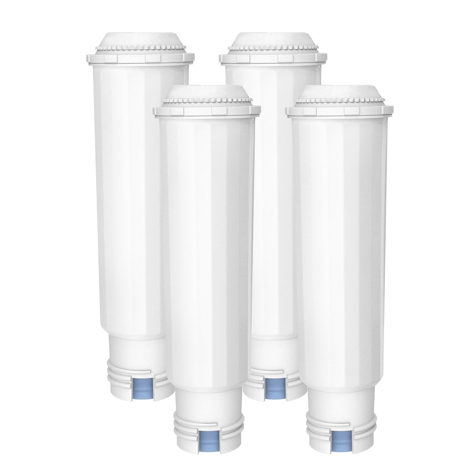 Aqua Crest coffee water filter pack shows chlorine reduction for better taste.
