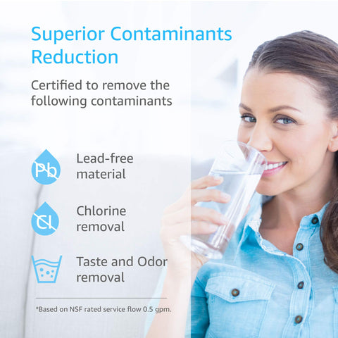 Aqua Crest durable solution delivers 300 gallons of filtered water