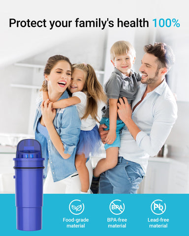 AQUA CREST four-pack provides ongoing filtration value for households