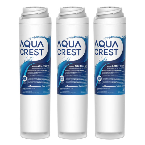 Aqua Crest GXRLQR replacement filter pack three for cleaner drinking water.
