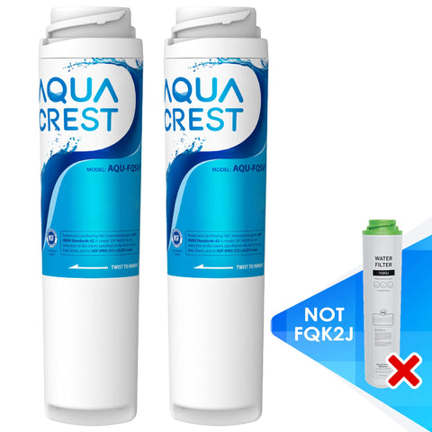 Aqua Crest NSF 42 certified label highlights performance and safety