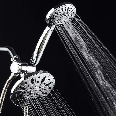 AquaDance 4-inch handheld shower with six settings for versatility