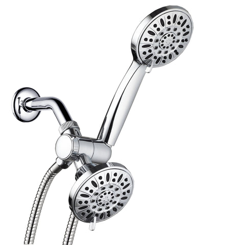 AquaDance 5 ft stainless steel hose adds flexibility during shower routines