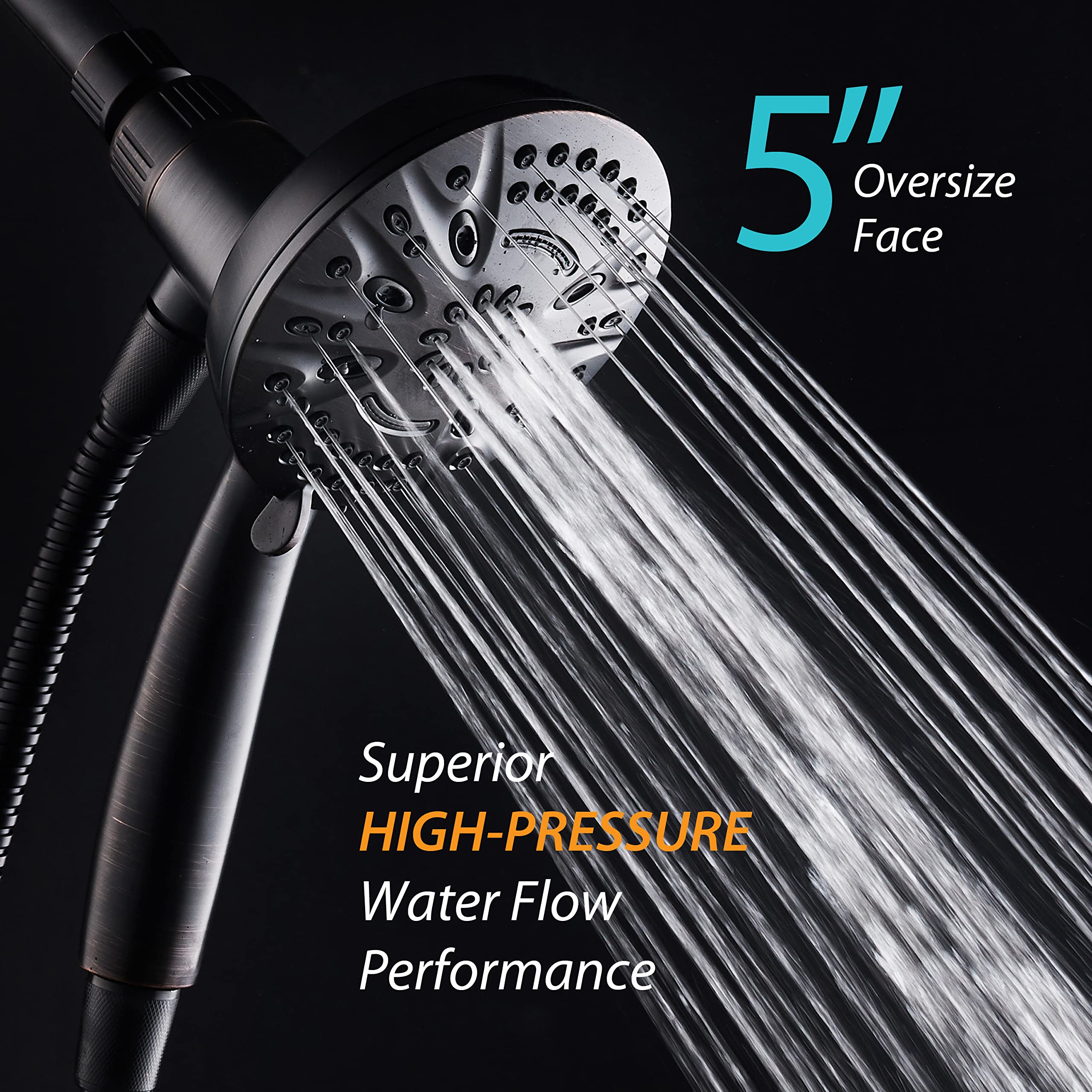 AquaDance 8-settings-showerhead offers versatile modes for daily refreshment.