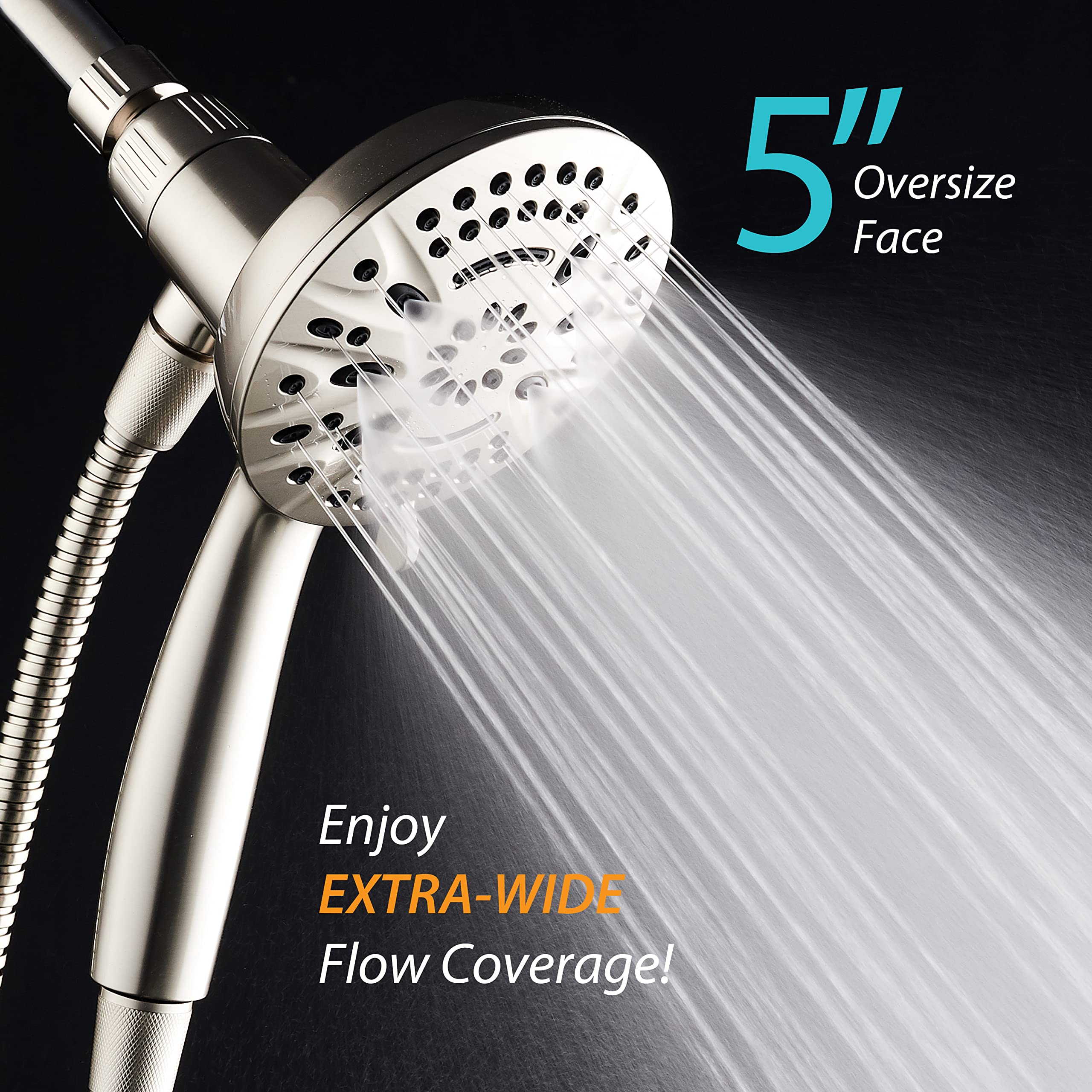 Angle-adjustable bracket enables hands-free overhead use