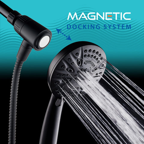 AquaDance giant 5 inch face provides broad coverage for a refreshing shower.