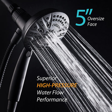AquaDance matte black finish resists chips for long lasting style.