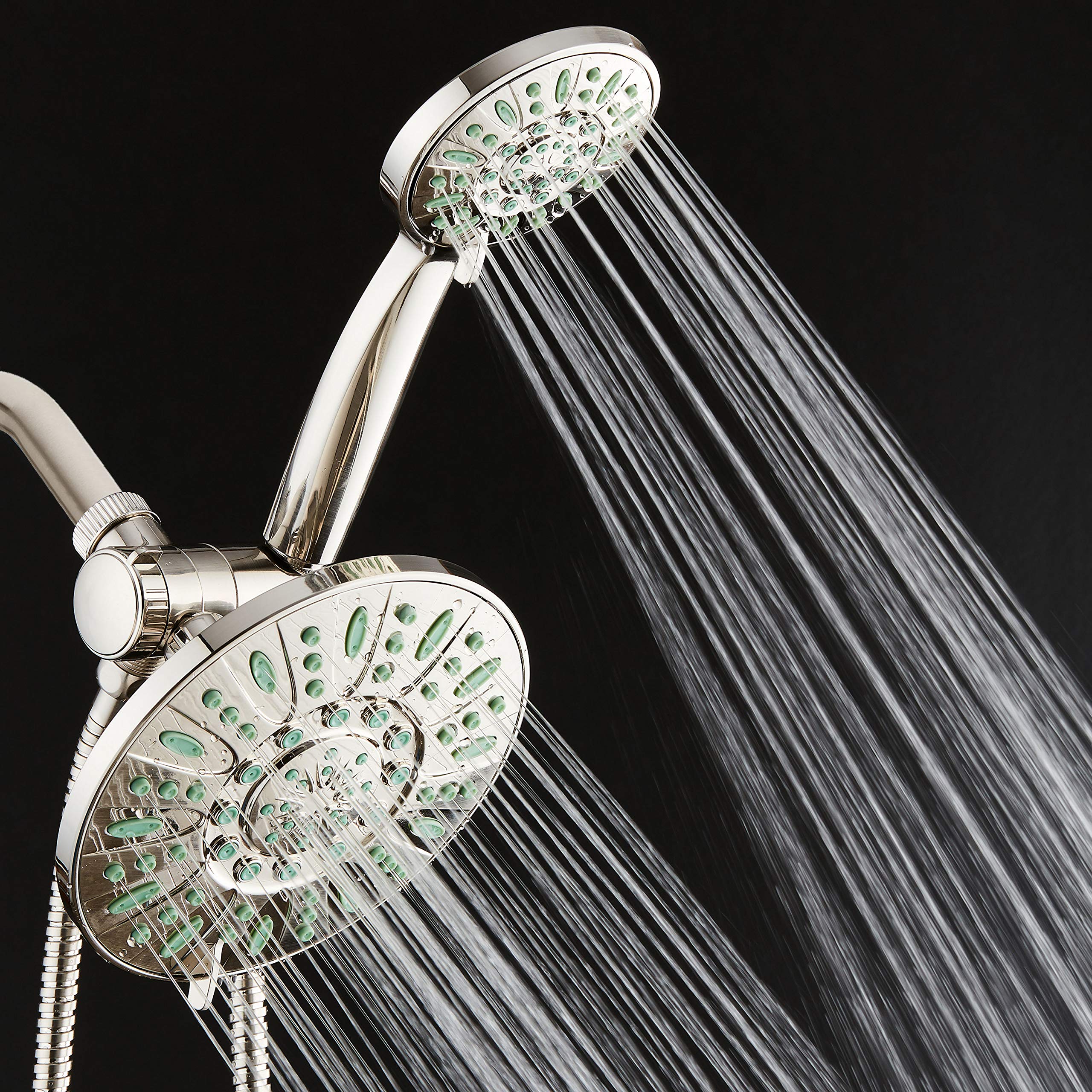 AquaDance rainfall, massage, and mist modes offer versatile showering experiences.