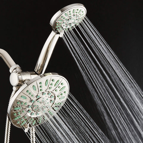 AquaDance rainfall, massage, and mist modes offer versatile showering experiences.