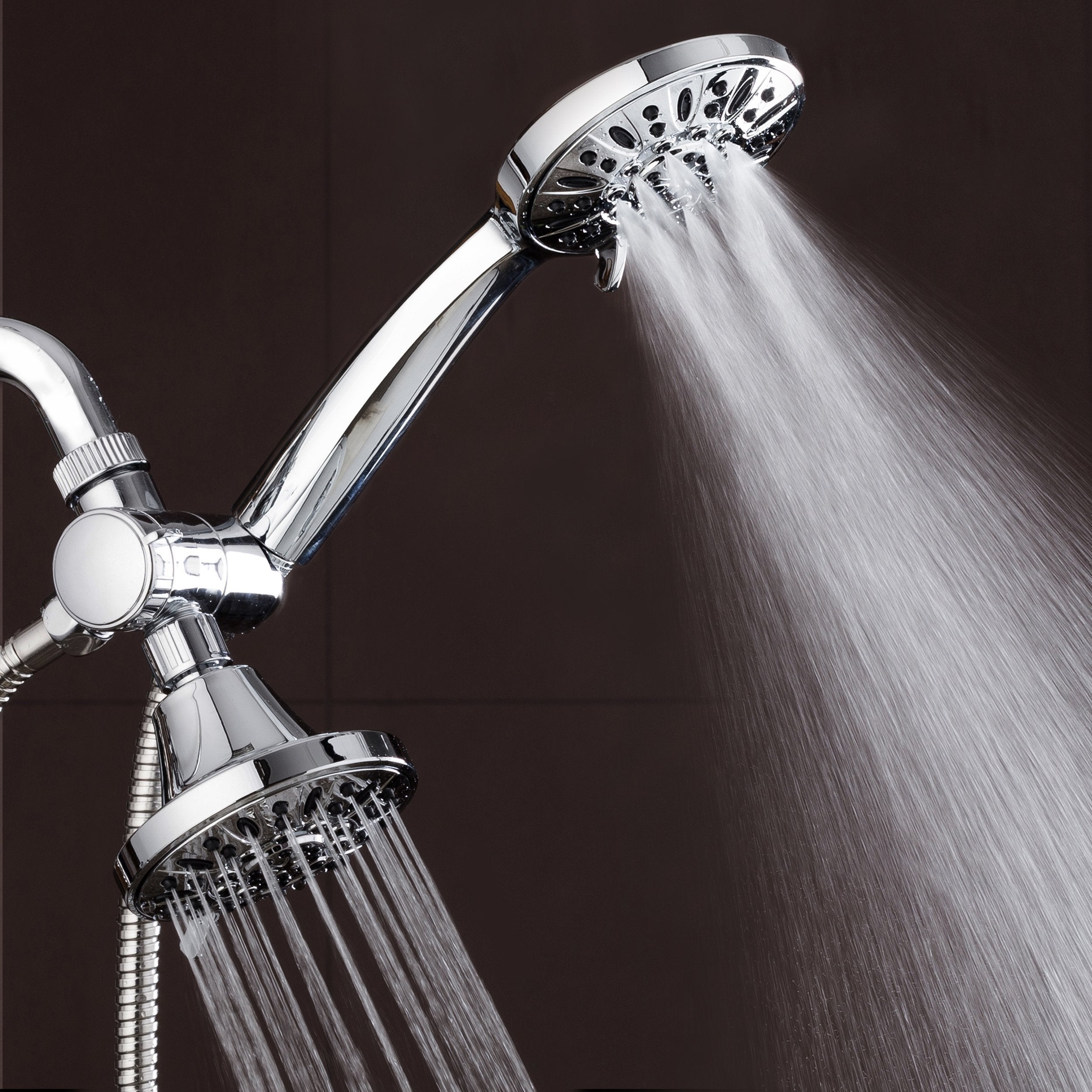 AquaDance six-setting showers offer customizable spray patterns