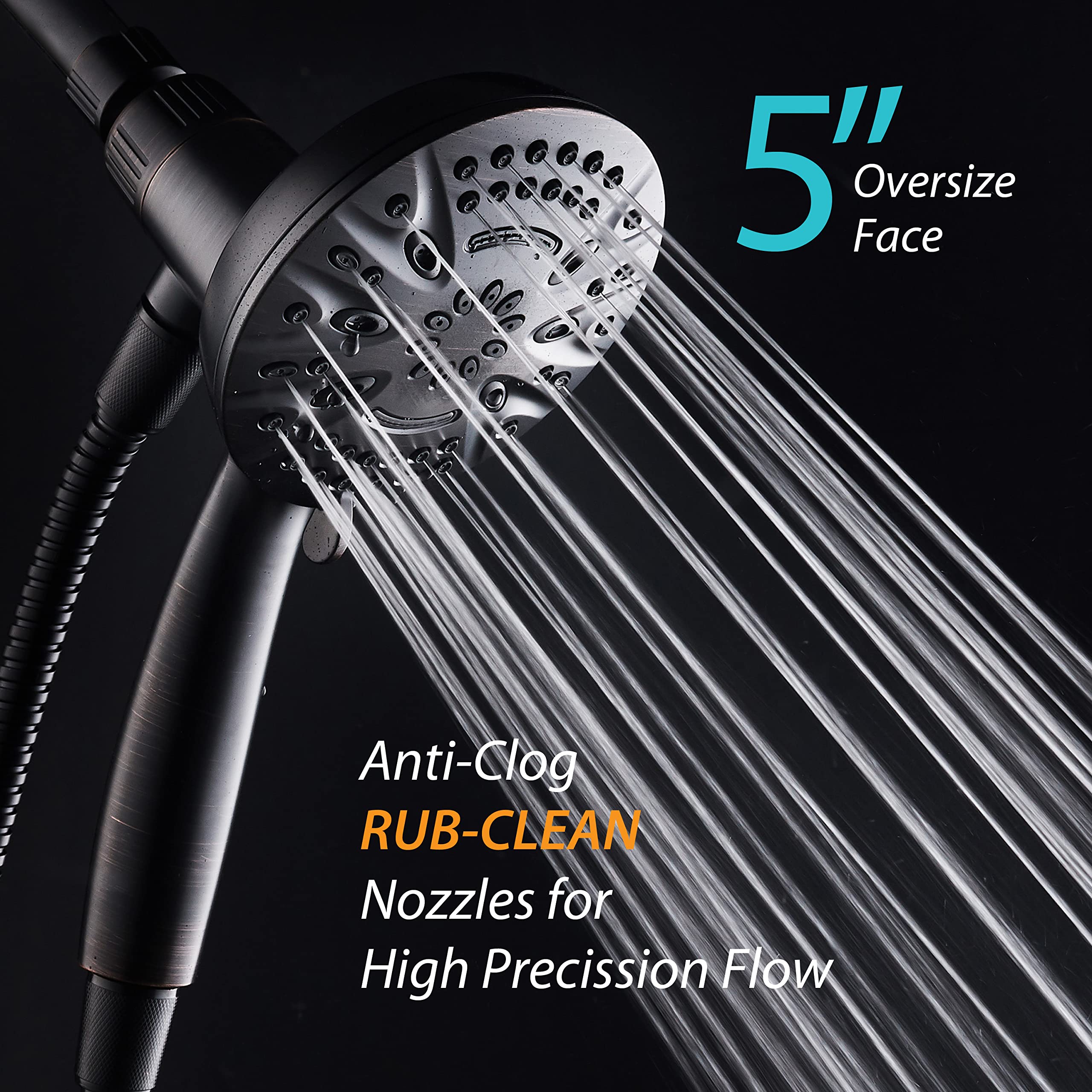 AquaDance stainless-steel-hose-72-inch provides extended reach and flexible positioning.
