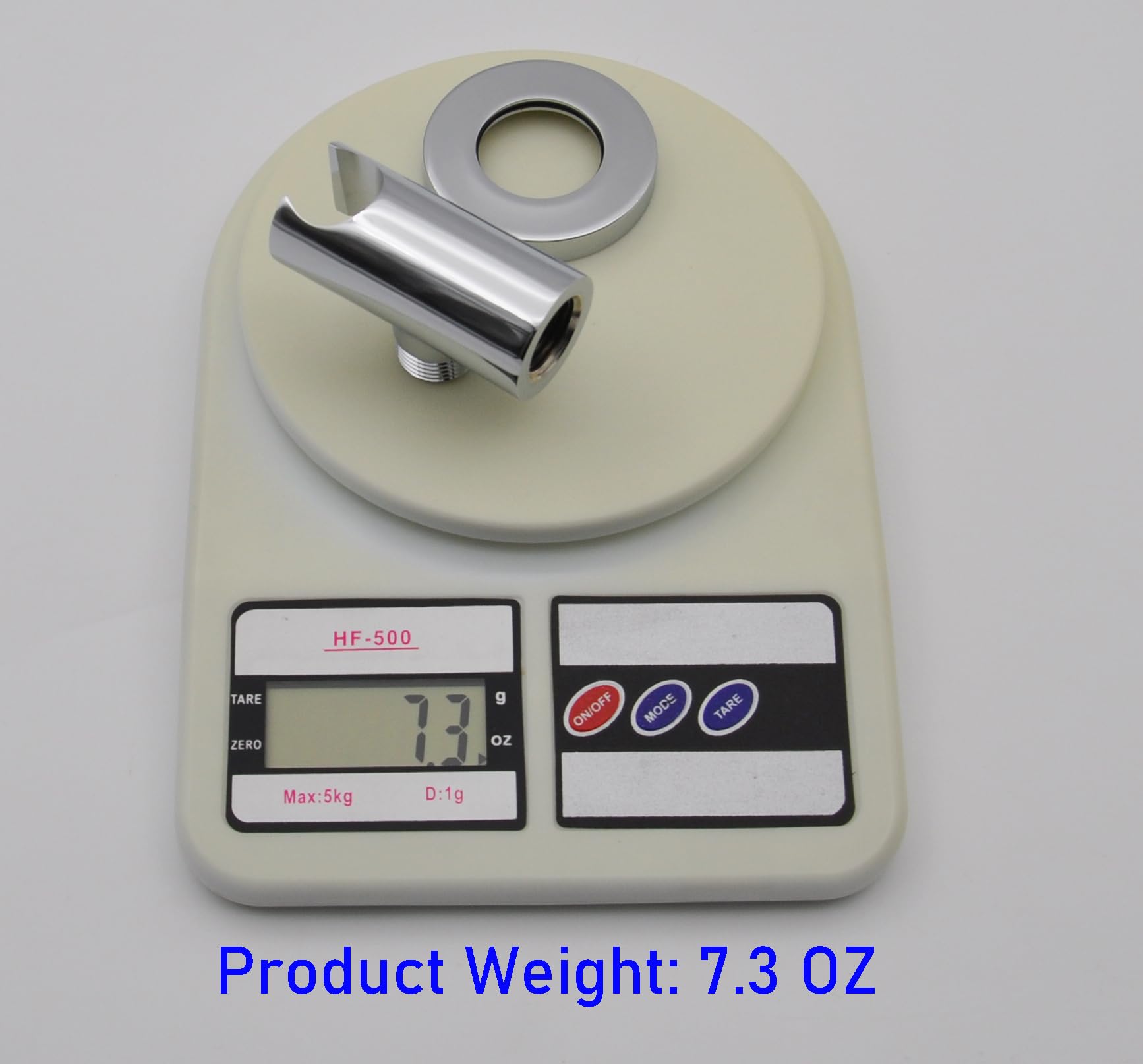 One-piece wall elbow design with integrated hand shower holder