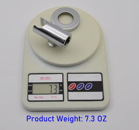 One-piece wall elbow design with integrated hand shower holder