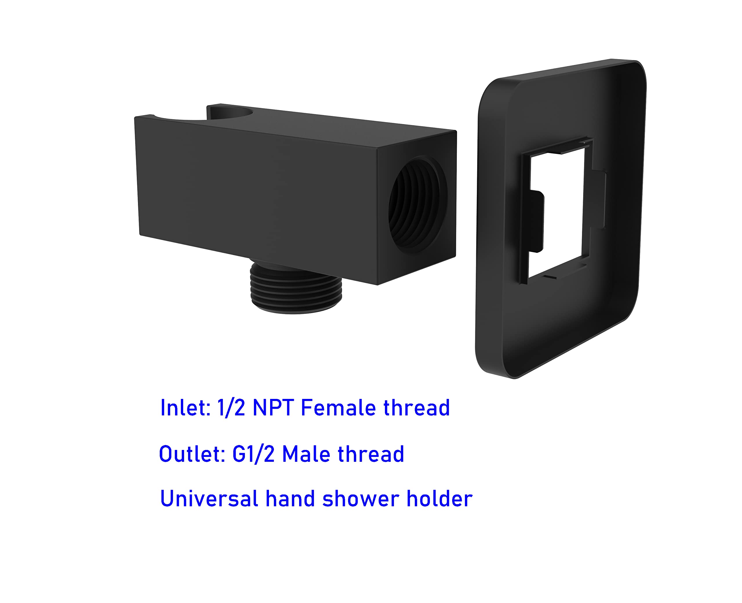 Aquaiaw 1/2 NPT inlet connection for reliable plumbing compatibility.