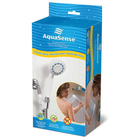 AquaSense 770-980 with spray dial for narrow, wide, or standard cleansing.