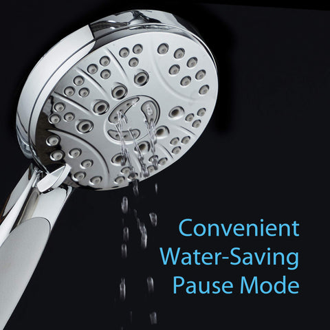 AquaSpa gift-ready chrome finish box highlights premium packaging and brackets.