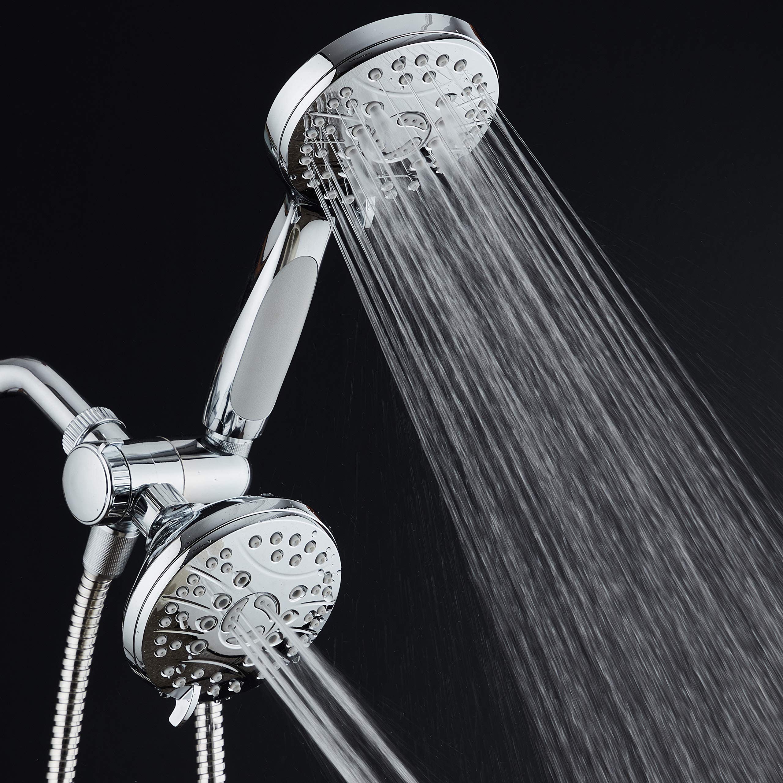 AquaSpa 3-way diverter enables effortless water flow switching for combo use.