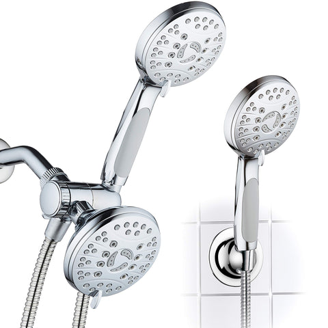 AquaSpa 48-mode face shows wide coverage for a customizable spray experience.
