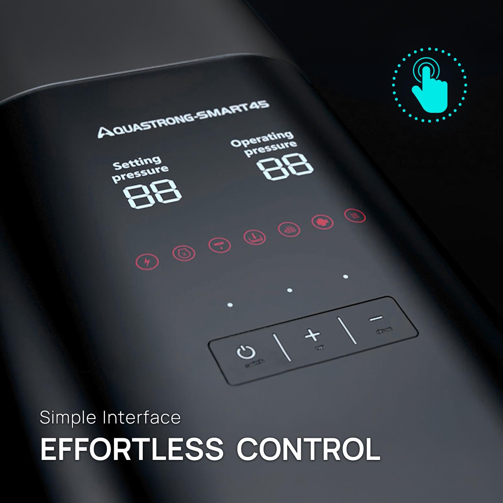 Aquastrong use cases garden and shower benefit from improved pressure