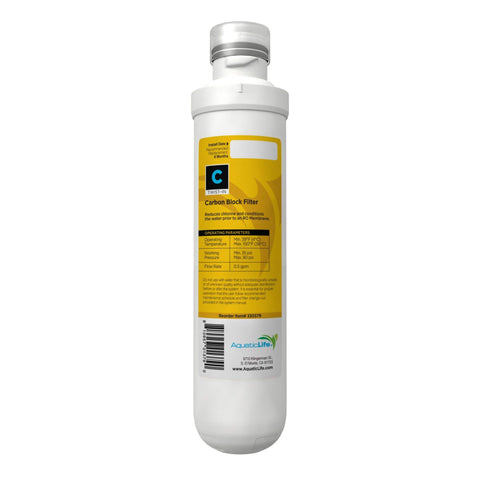 Aquatic Life sediment cartridge close-up highlighting debris capture for cleaner water