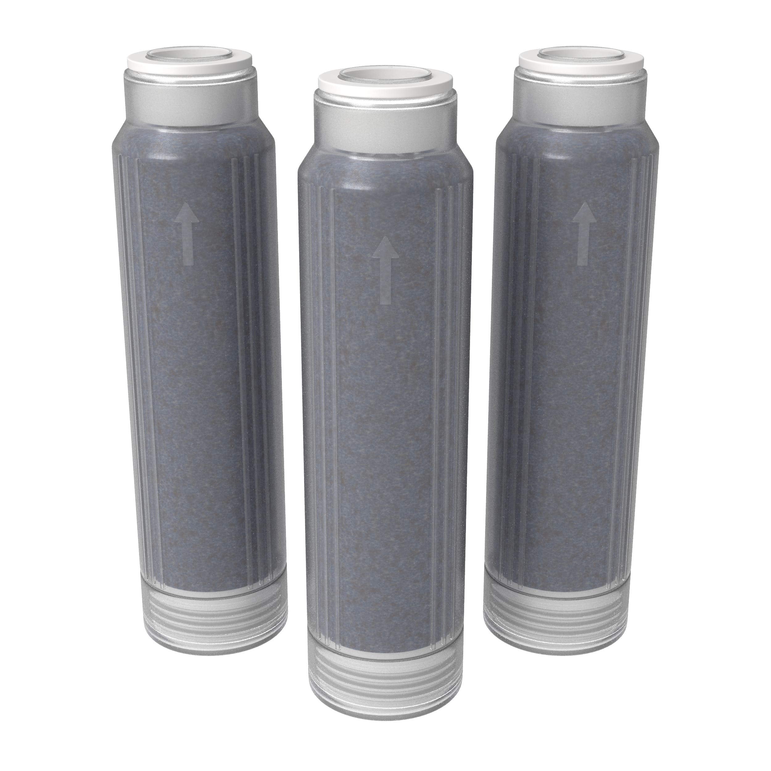 AquaticLife color-changing DI resin indicator showing blue to tan exhaustion for zero TDS.