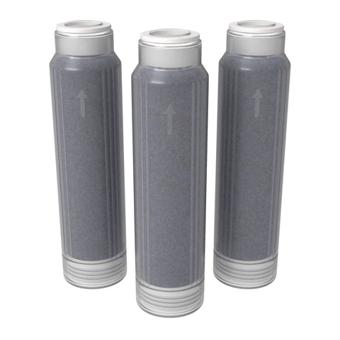 AquaticLife color-changing DI resin indicator showing blue to tan exhaustion for zero TDS.