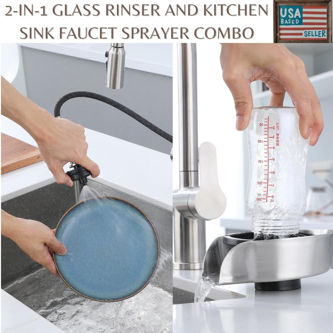 AquatiQ nickel finish sink accessory suitable for modern kitchens