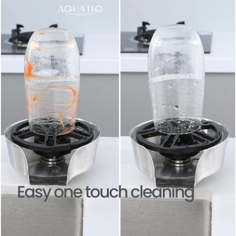 AquatiQ retractable 120 cm hose for dish rinsing and sink cleaning