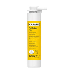 AquaTru Carafe AT100 sediment pre-filter reduces sand and rust for clearer water.