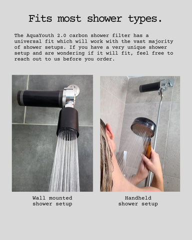 AQUAYOUTH 2.0 modern silhouette mounted on wall to enhance bathroom aesthetics
