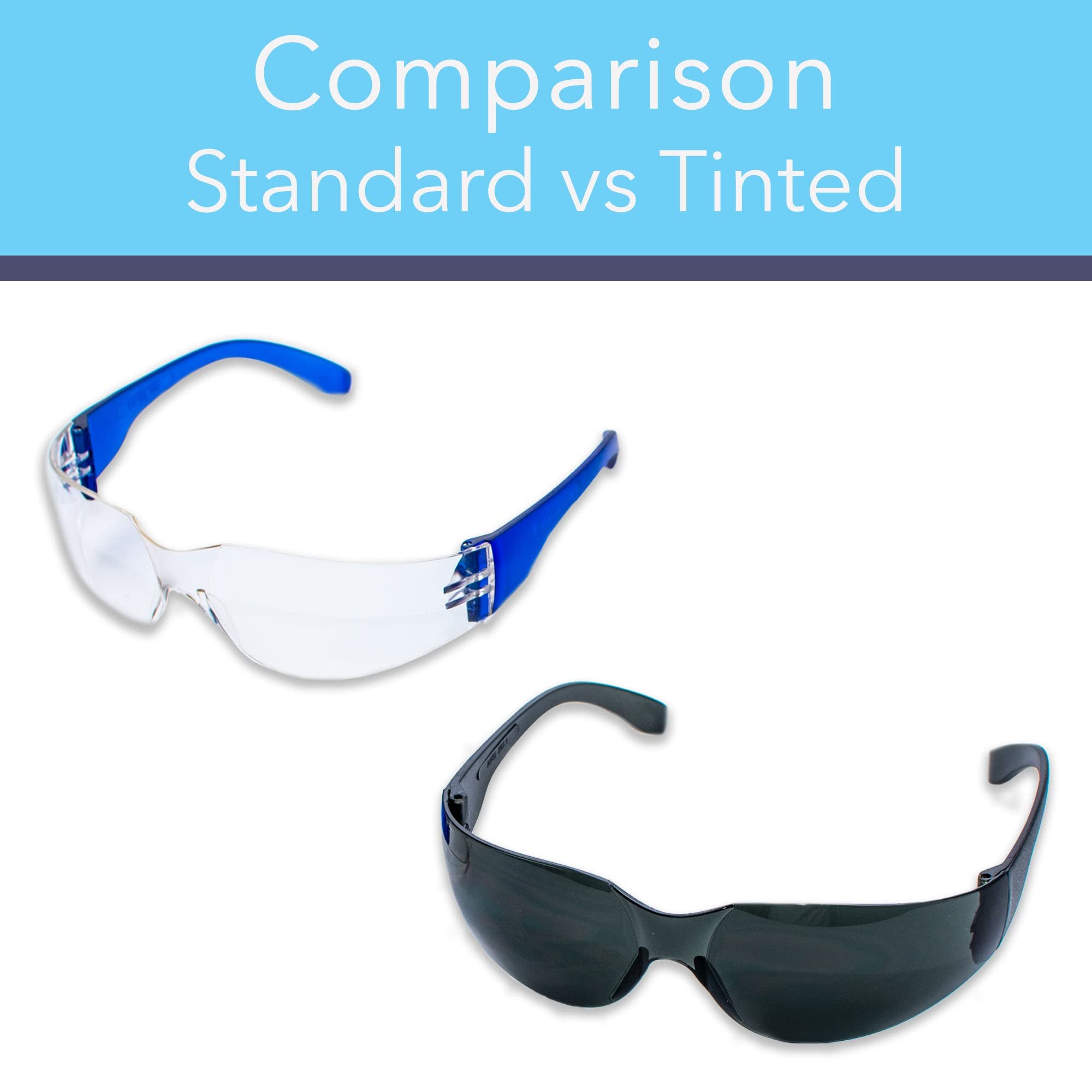 Aqulius ANSI Z87+ eyewear offers reliable debris protection.