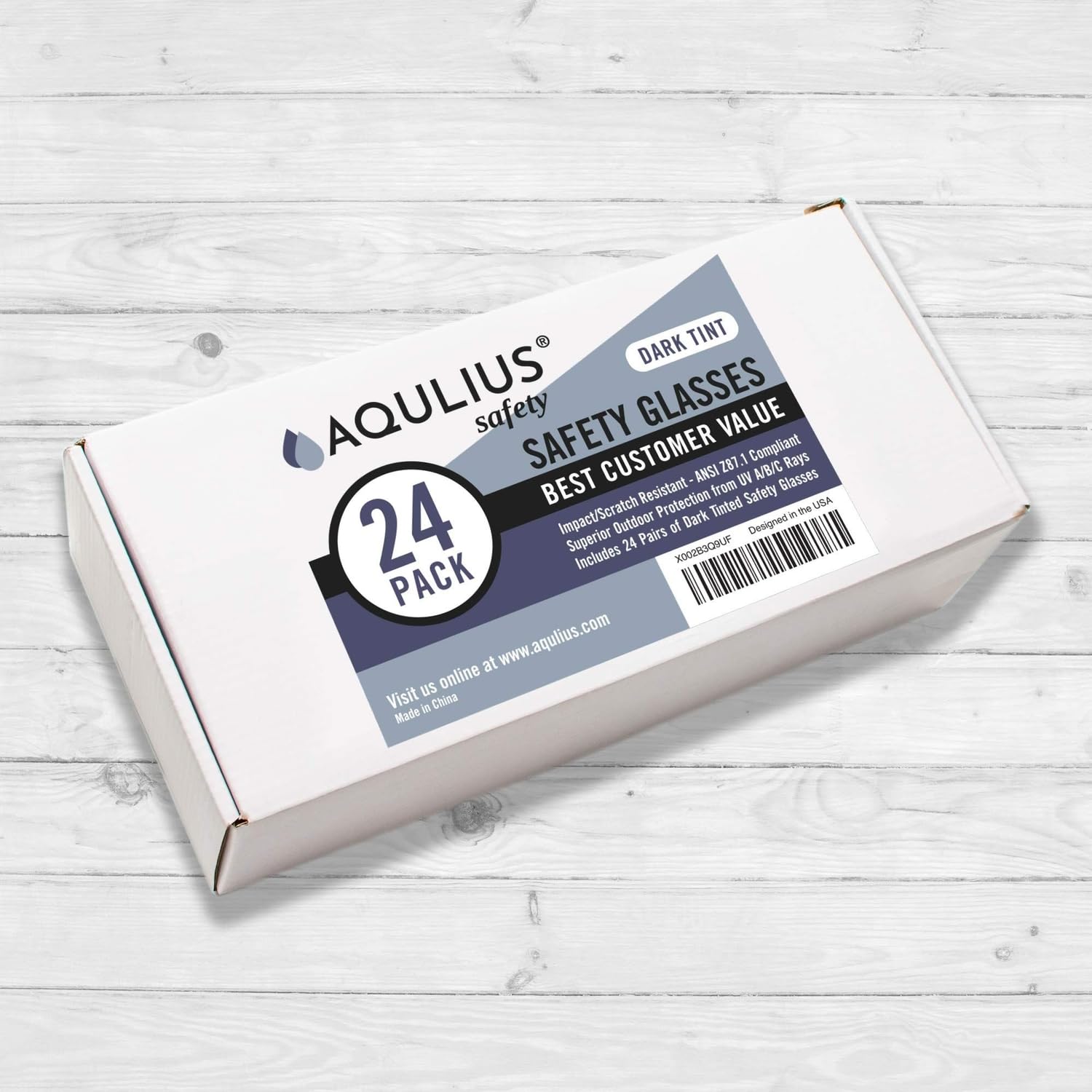 Aqulius bulk pack includes 24 pairs for teams.