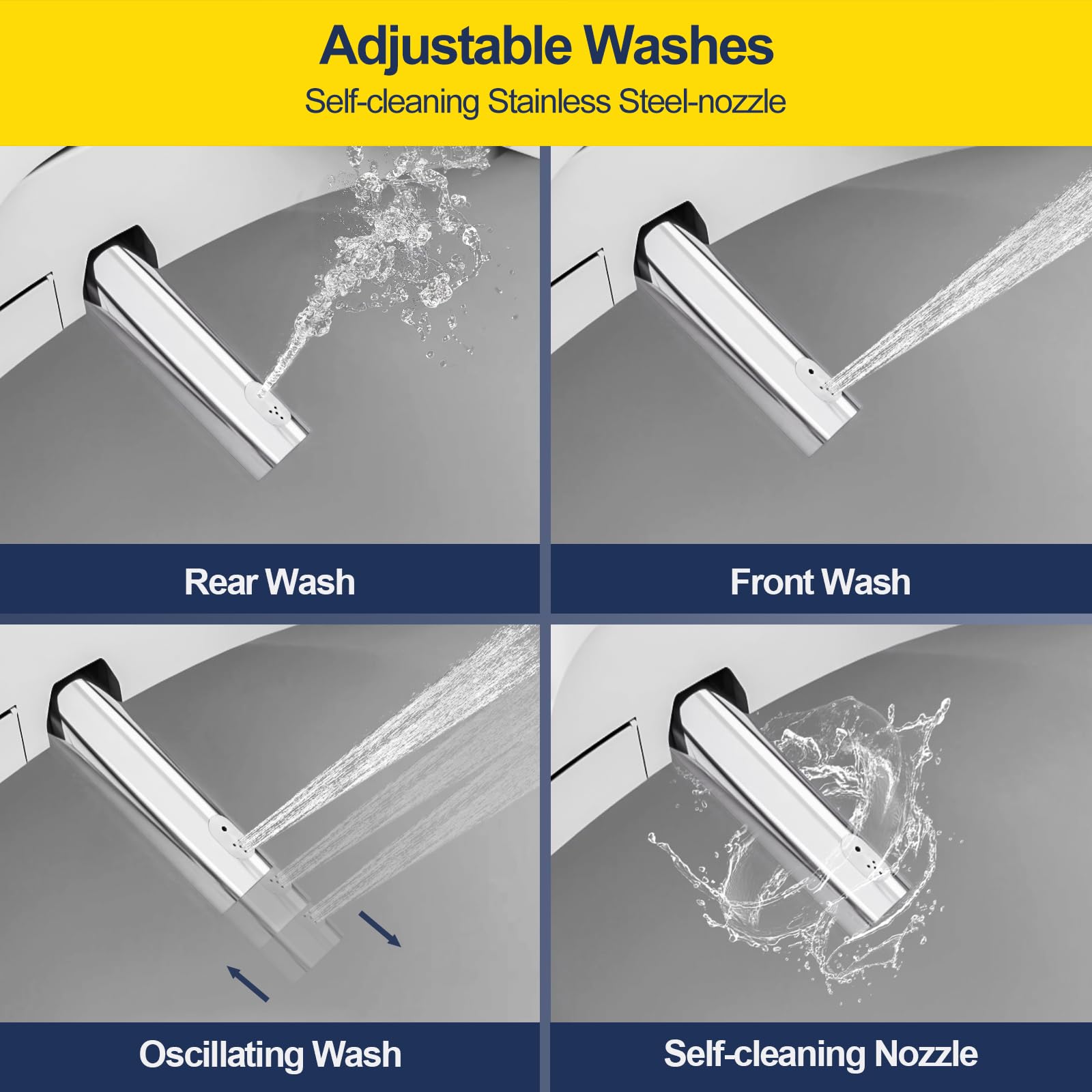 Aquonderful 102S-W front wash for gentle, everyday cleansing