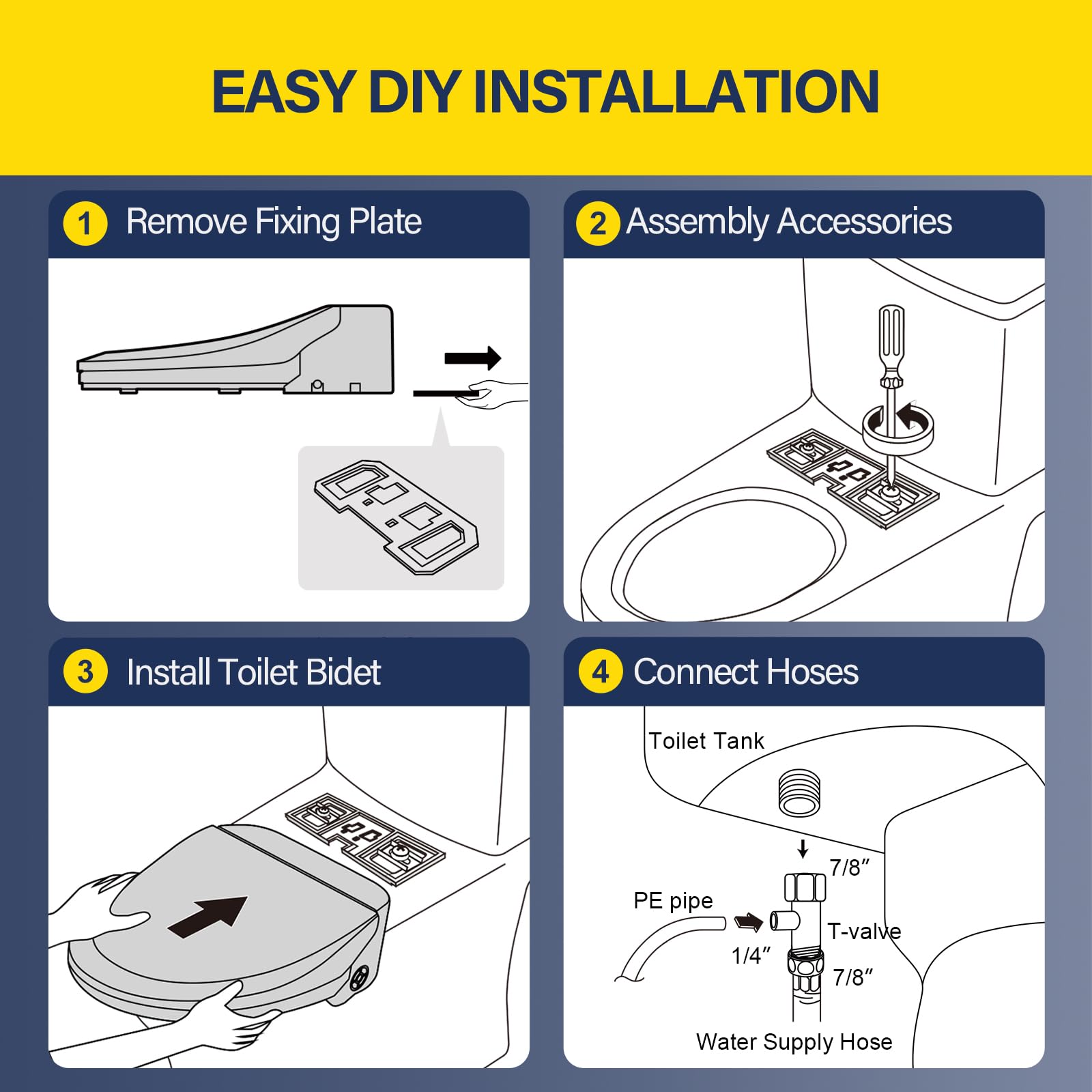 Aquonderful 102S-W stainless steel spray rod ensures lasting performance