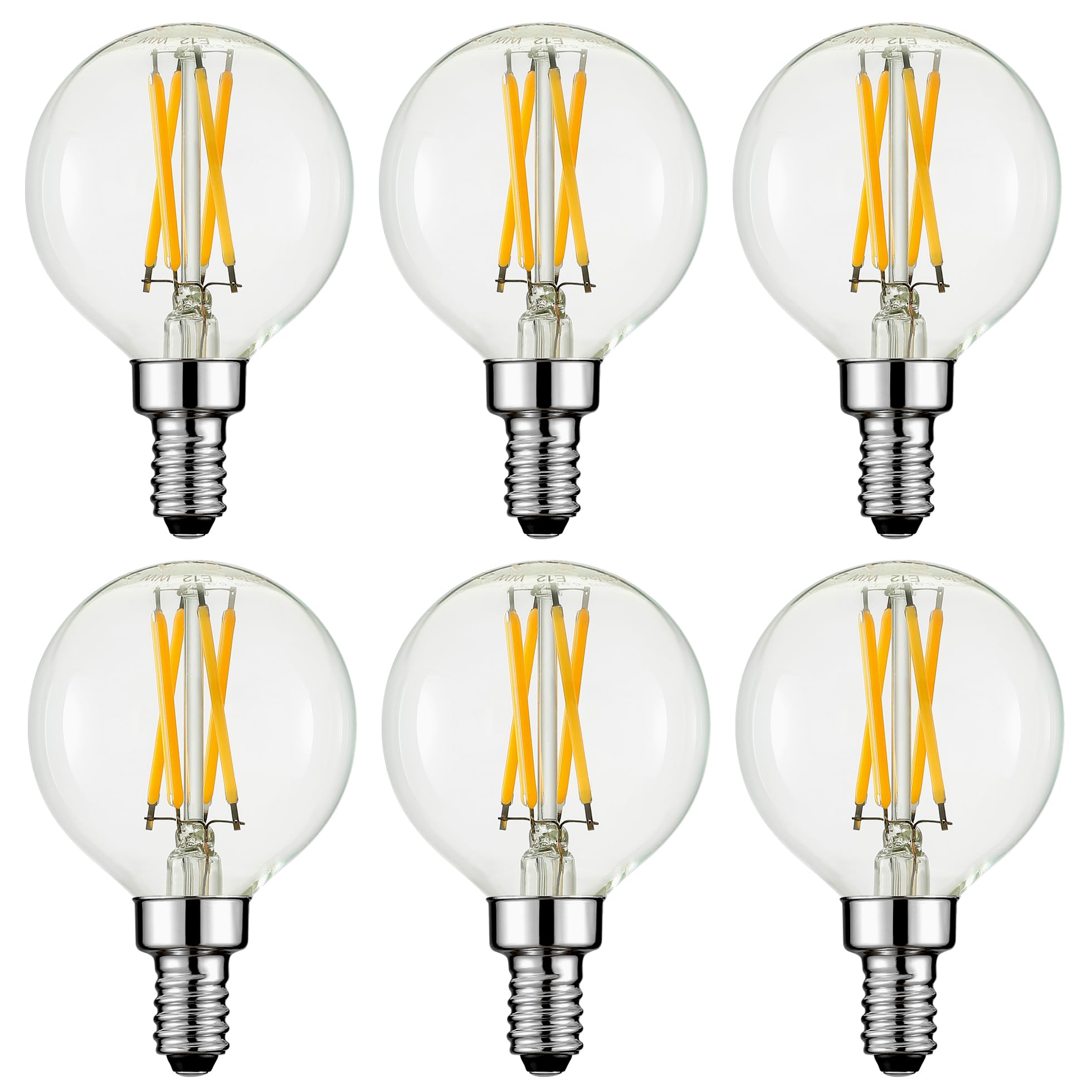 Arberlic G16.5 LED bulb with cross-filament for warm, dimmable illumination.