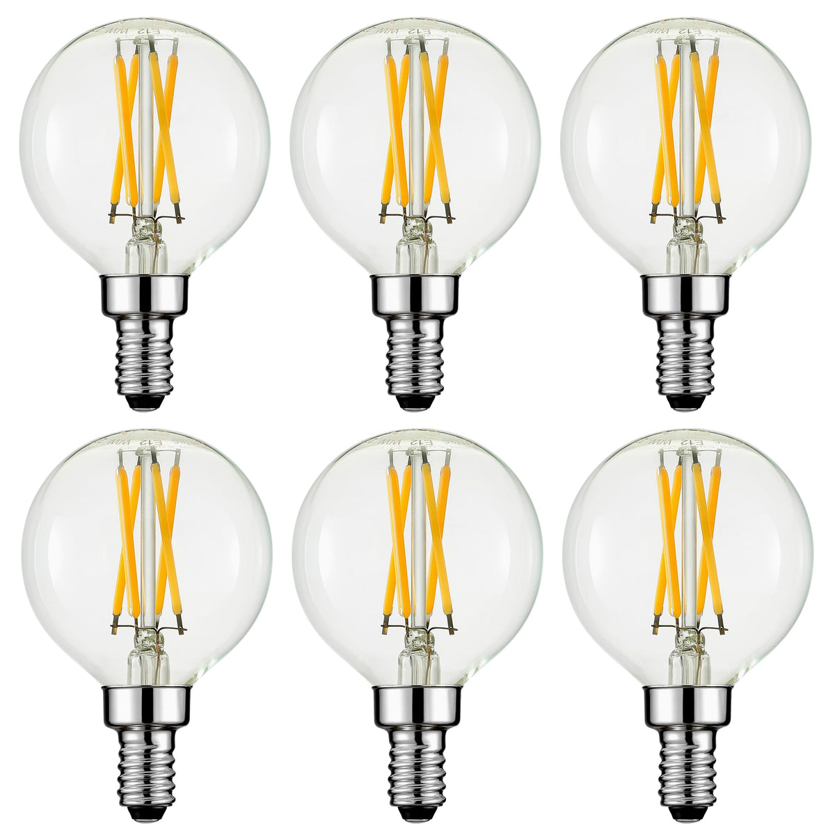 Arberlic G16.5 LED bulb with cross-filament for warm, dimmable illumination.