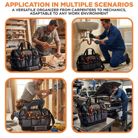 Arbon tool bag designed for professional teams needing reliable organization.