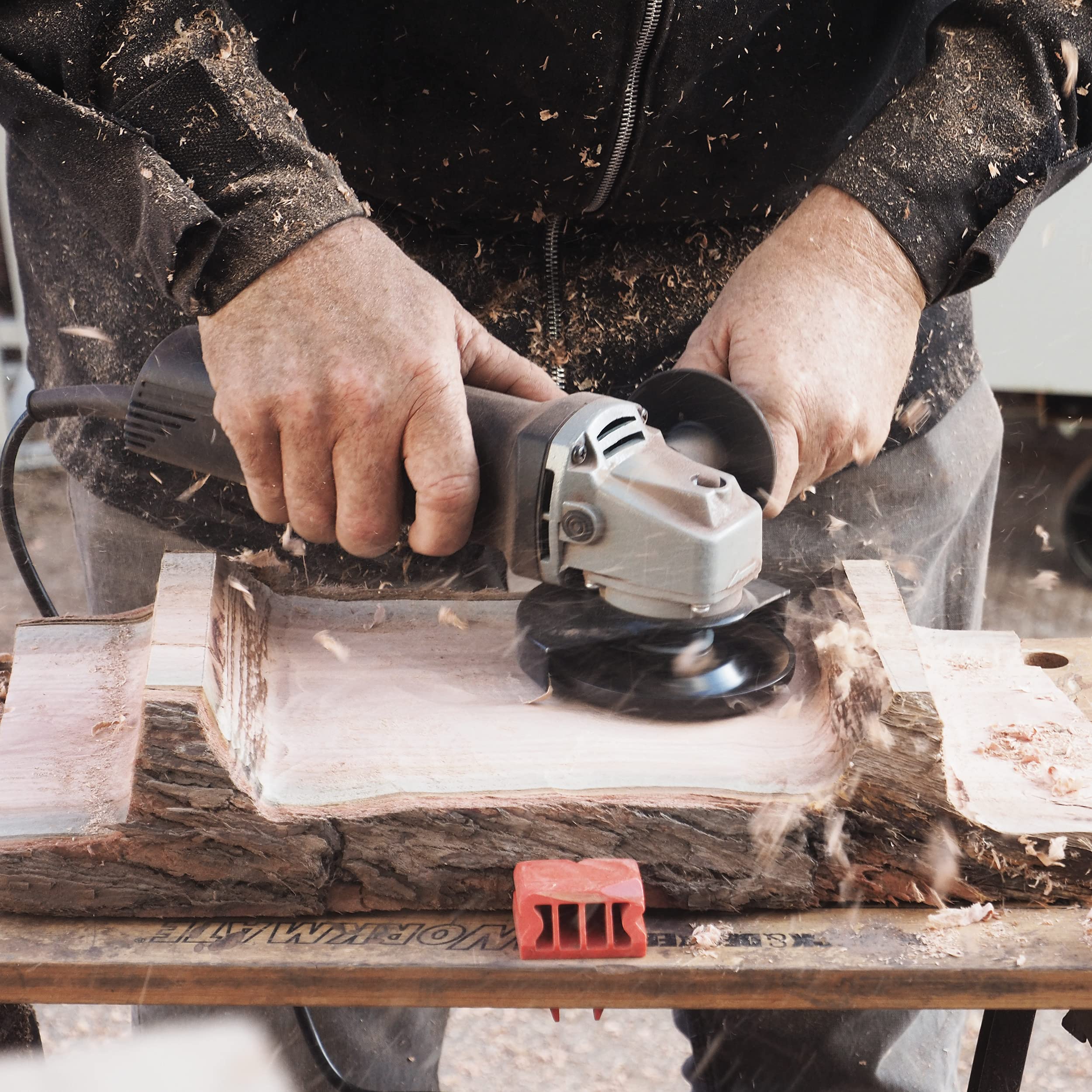 Arbortech TurboPlane safety control handle emphasizes secure grip and safer operation