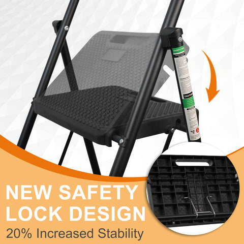Arbusb anti-slip pedals provide secure footing during use.